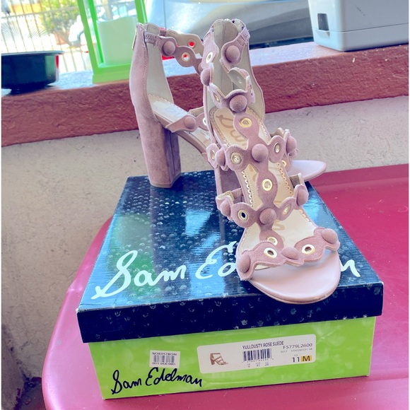 Sam Edelman Shoes - Nice, Rose Pink Size:11 Block Hill Sandals By:Sam Edelman